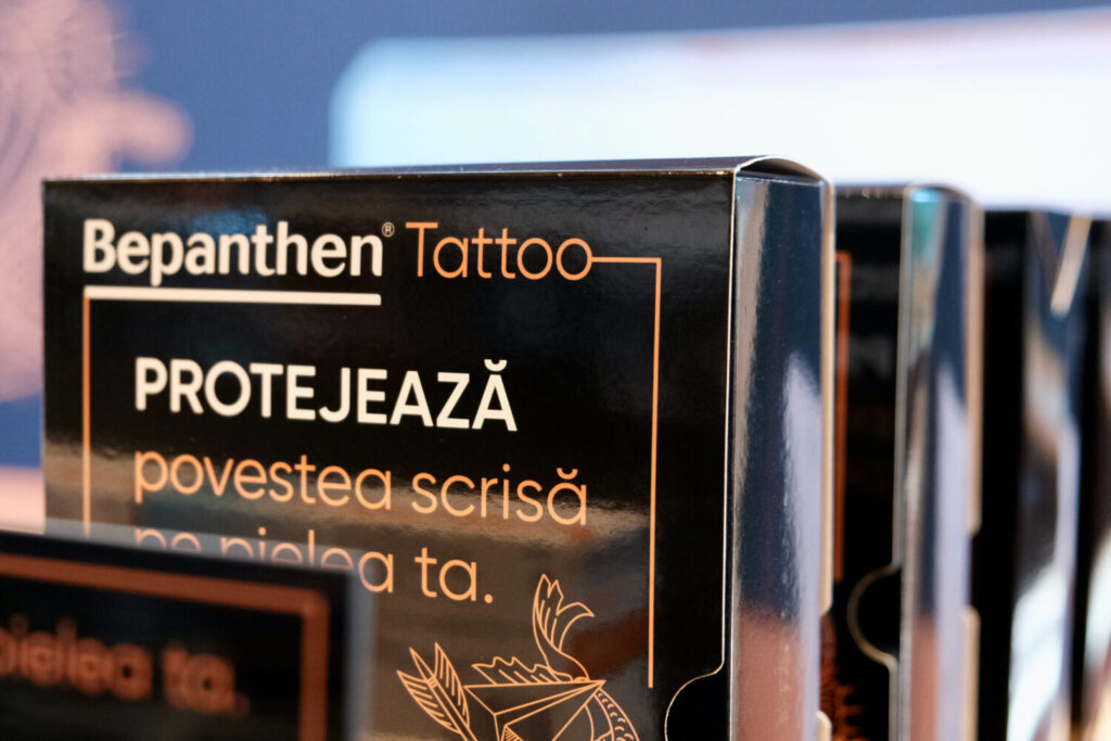 Bepanthen® Tattoo protejează povestea scrisă pe pielea ta